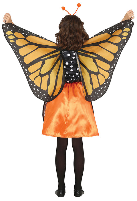 Jurk Orange Butterfly Girl