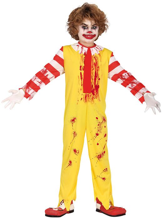 Mc Killer clown kostuum kinderen