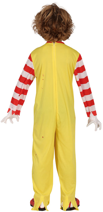 Mc Killer clown kostuum kinderen