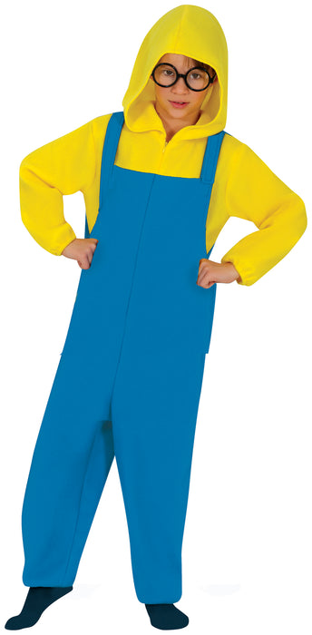 Onesie kostuum Minion voor kinderen