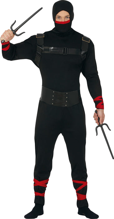 Black Ninja kostuum voor heren