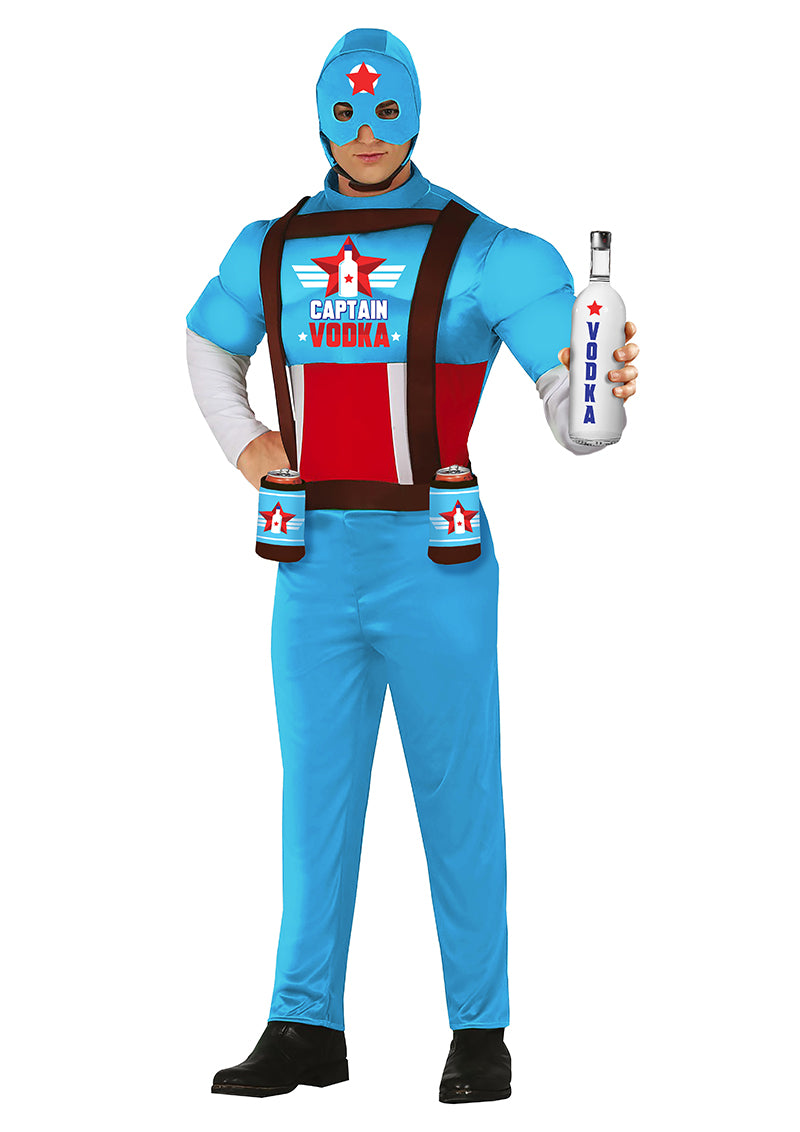 Captain Vodka kostuum voor heren — Festival Feestartikelen