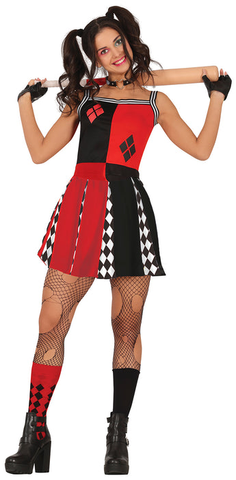 Harley Quinn Cheerleader kostuum