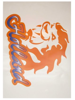 Raamsticker Holland 35x55cm