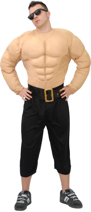 Bodybuilder shirt lange mouw heren