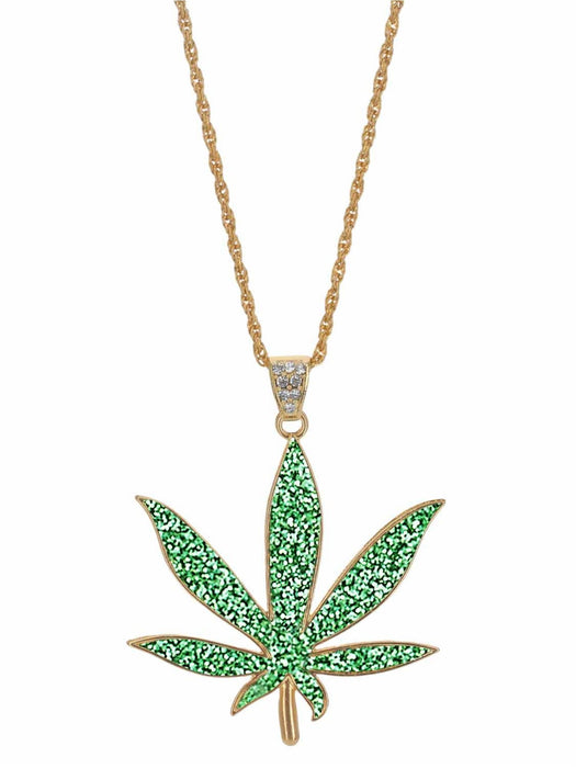 Ketting Wietblad Deluxe