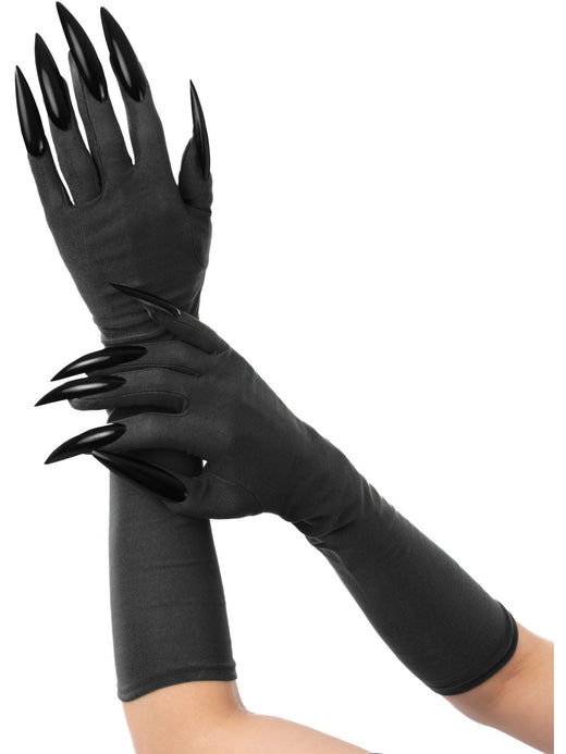 Zwarte Kat Handschoenen lang