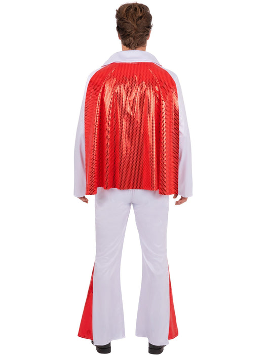 Elvis Herenkostuum jumpsuit met cape
