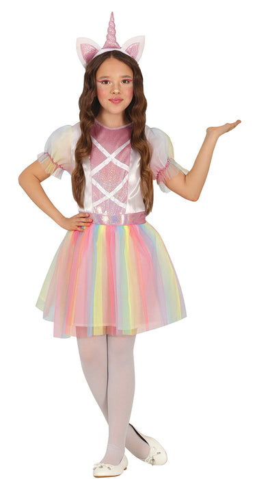 Rainbow Unicorn kostuum meisjes