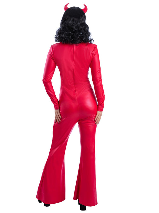 Kostuum Duivel Skelet Fever Rood – afbeelding 2