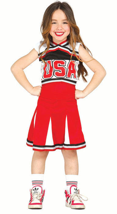 Cheerleader USA kinderkostuum