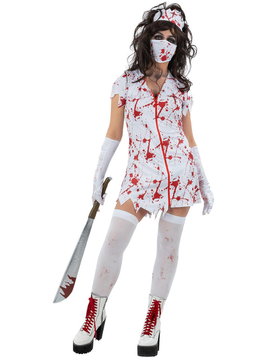 Dameskostuum Zombi Nurse