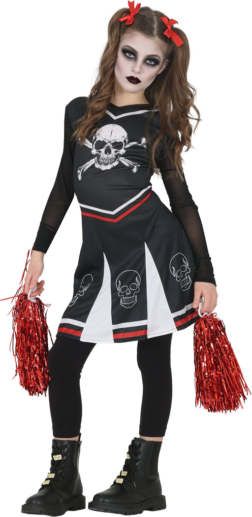 Gothic Cheerleader 5-6 jaar
