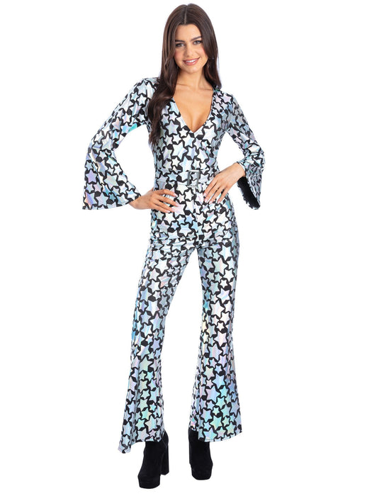 Jumpsuit Star Gazer Diva Holografisch – afbeelding 1