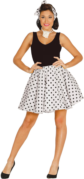Jaren 50 Dots verkleed setje