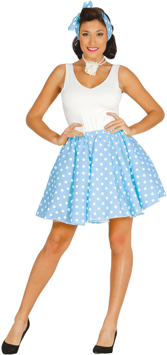 Jaren 50 Dots verkleed setje