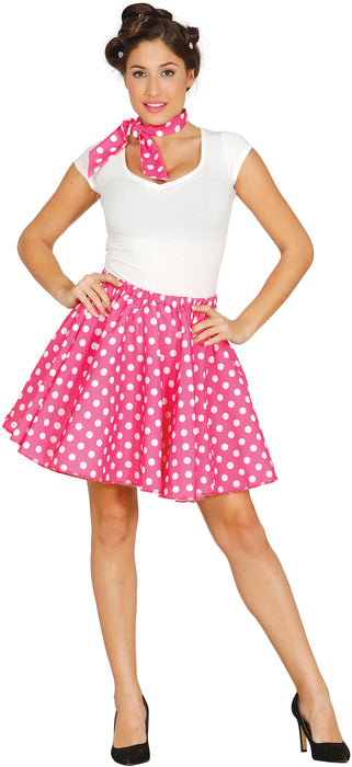 Jaren 50 Dots verkleed setje
