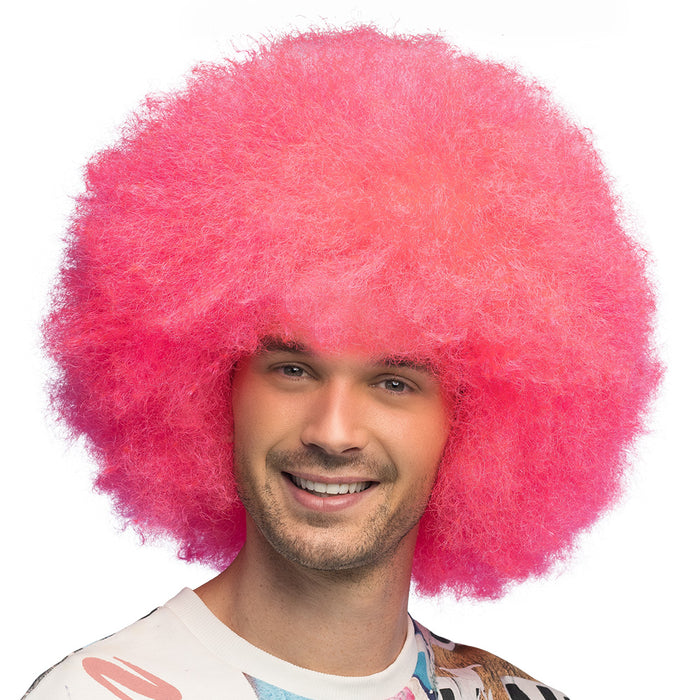 Pruik Afro Sugar Neon
