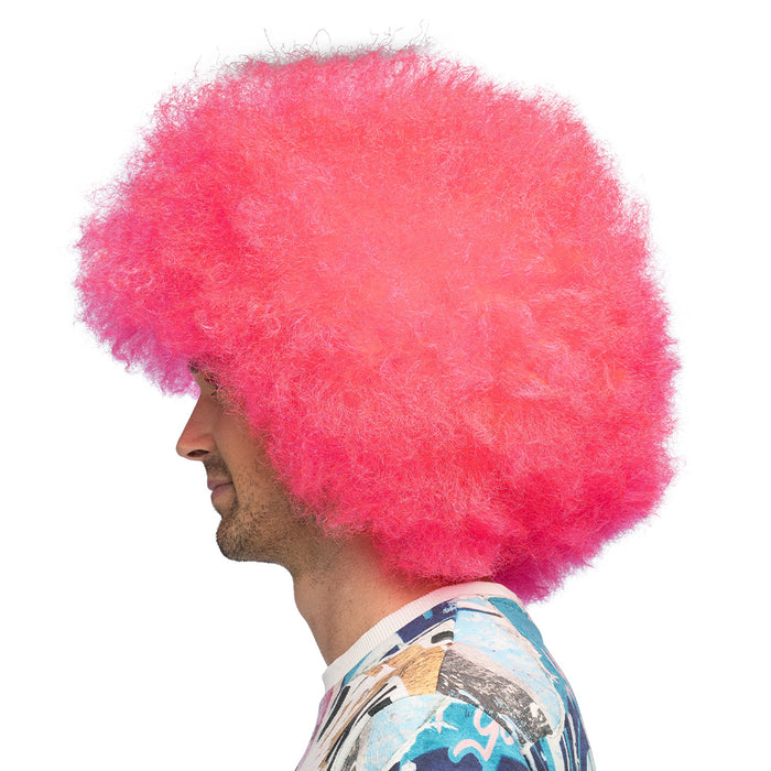 Pruik Afro Sugar Neon