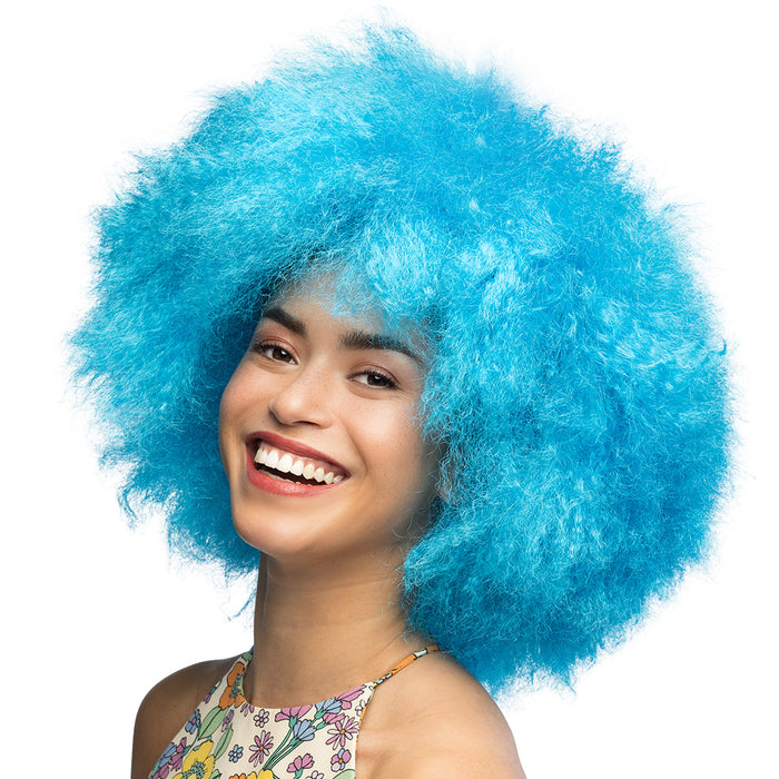Pruik Afro Sugar Neon