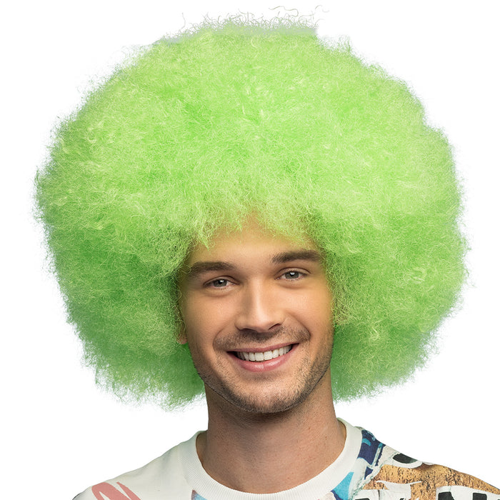 Pruik Afro Sugar Neon