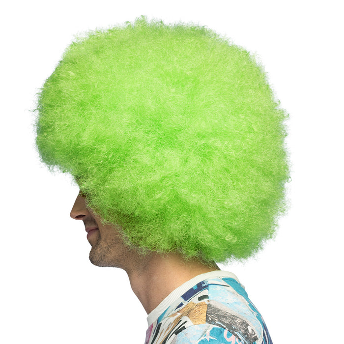 Pruik Afro Sugar Neon