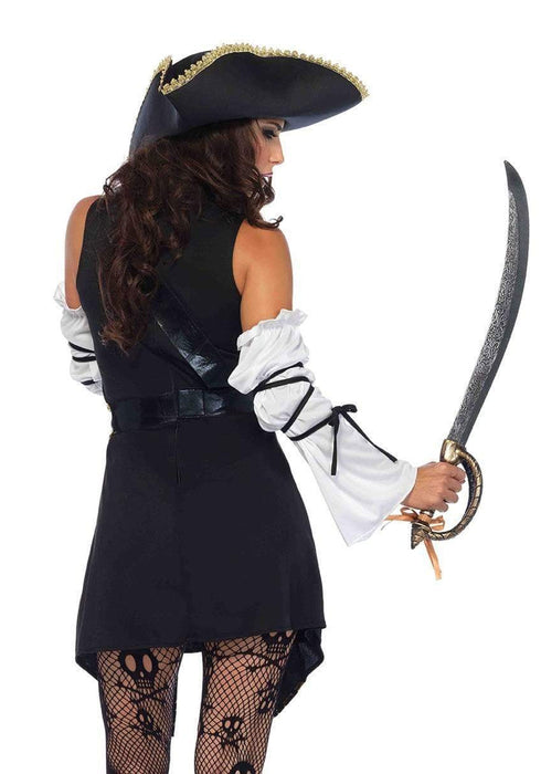 Leg Avenue Black Sea Pirate dameskostuum