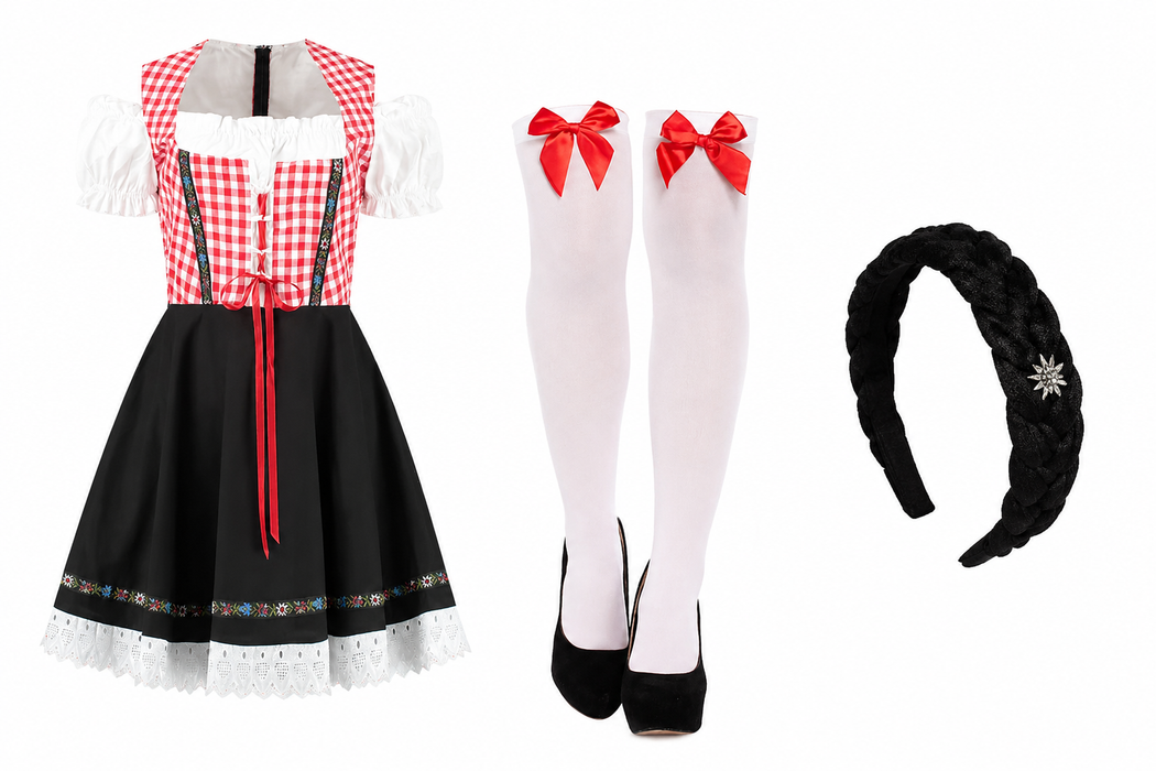 Oktoberfest Set Heidi 3-delig