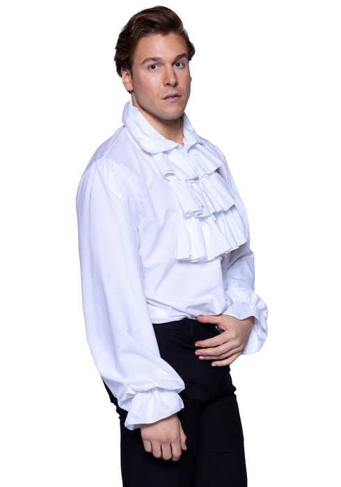 Heren Ruches Blouse - Barok & Piraat