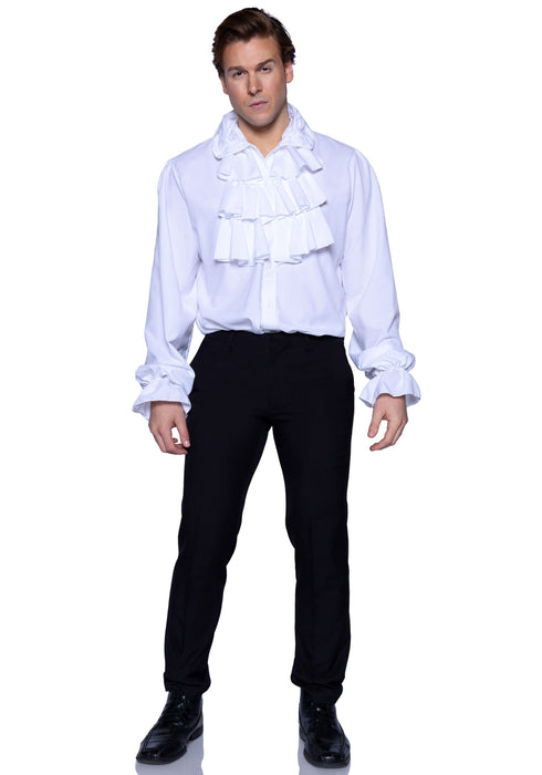 Heren Ruches Blouse - Barok & Piraat