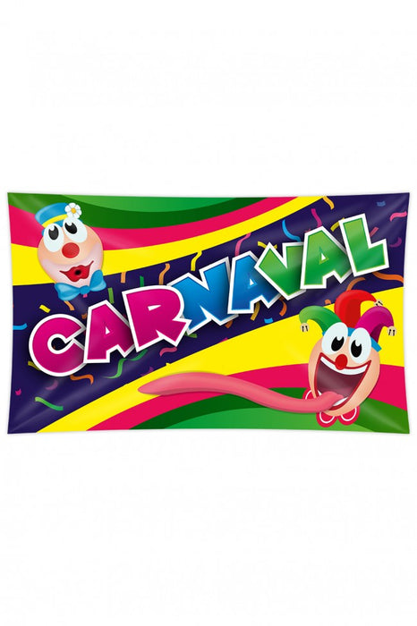 Gevelvlag Carnaval 90x150cm