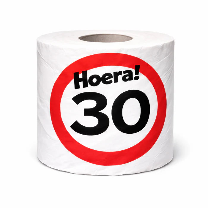 WC rol 50 jaar verkeersbord
