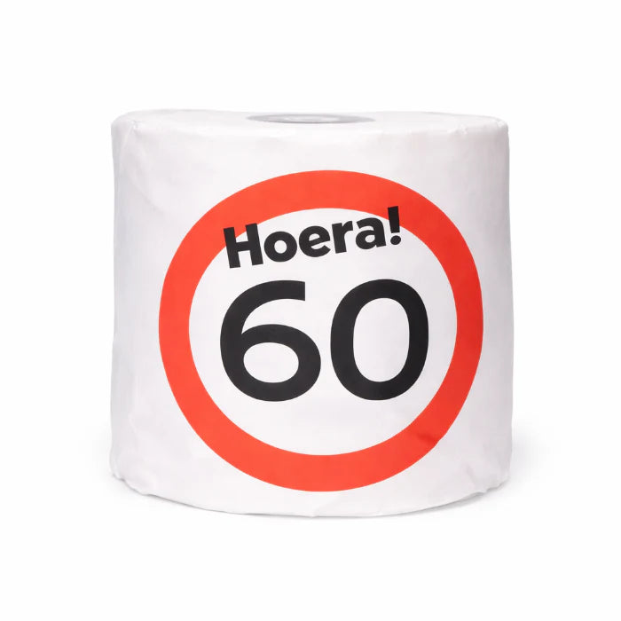 WC rol 50 jaar verkeersbord