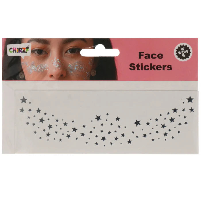 Gezichtssticker Shiny Star