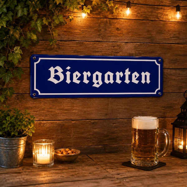 Metalen Bord Biergarten