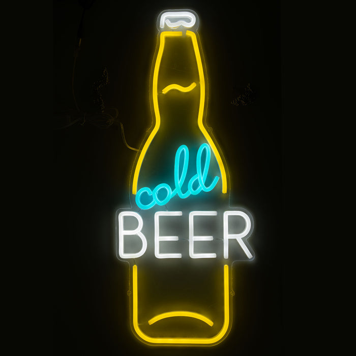 Neon LED Sign Cold Beer