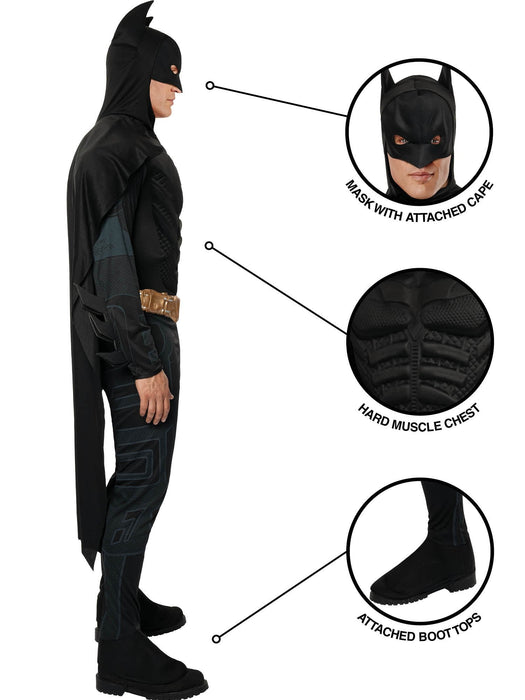 Batman Deluxe Kostuum voor Heren - afbeelding 3