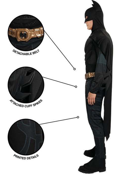 Batman Deluxe Kostuum voor Heren - afbeelding 4