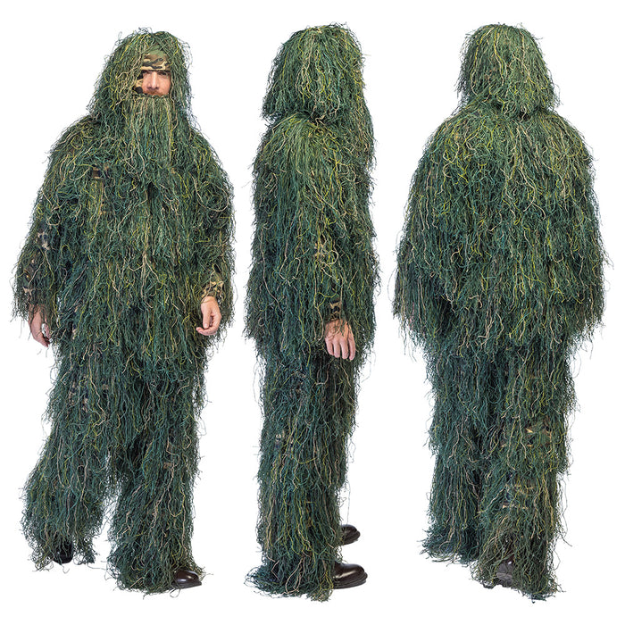 Sniper Camouflagekostuum 3-delig