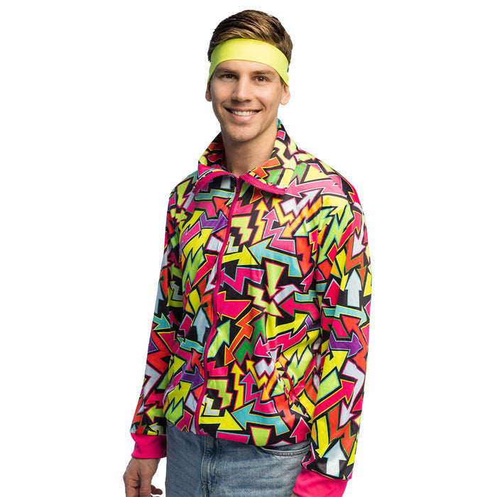 Hoofdband Retro neon