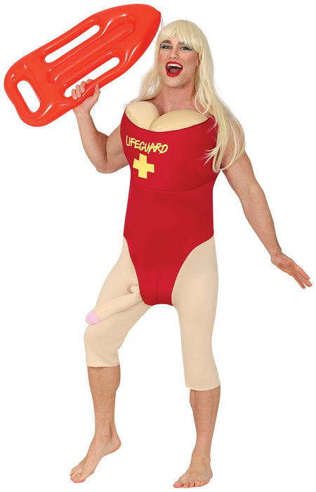 Funkostuum Baywatch met verrassing
