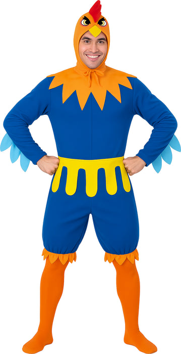 Funkostuum Blue Rooster