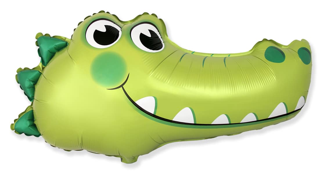 XL Folieballon Krokodil 43x79cm