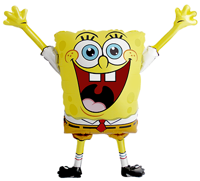 XL Folieballon SpongeBob - 86x91 cm