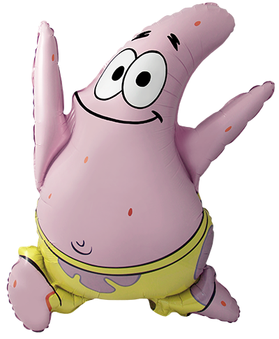 XL Folieballon Patrick - 89x81 cm
