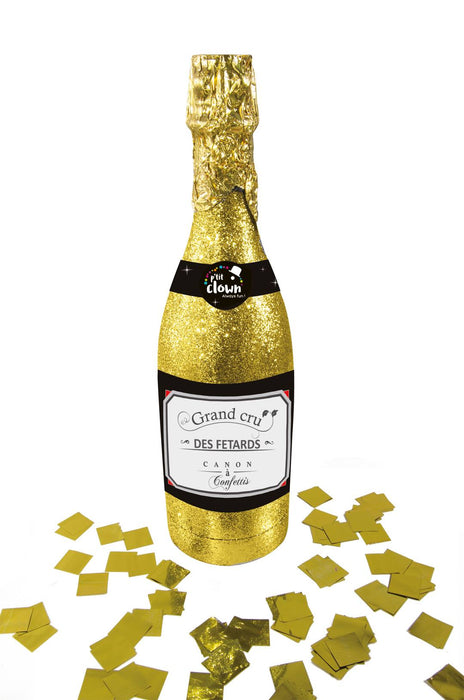 Confetti kanon Champagne fles