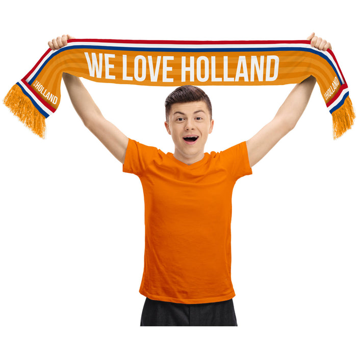 Sjaal Holland voetbal 120cm
