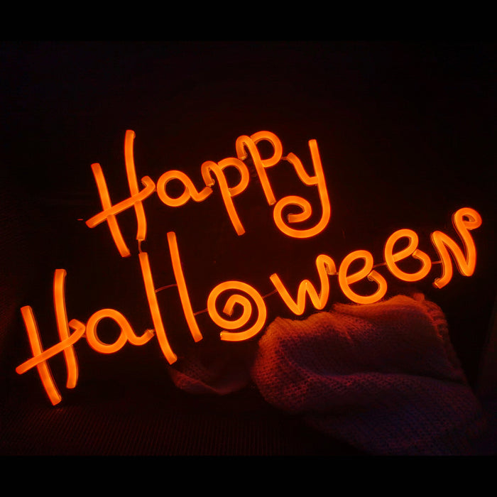 Neon LED Sign Happy Halloween