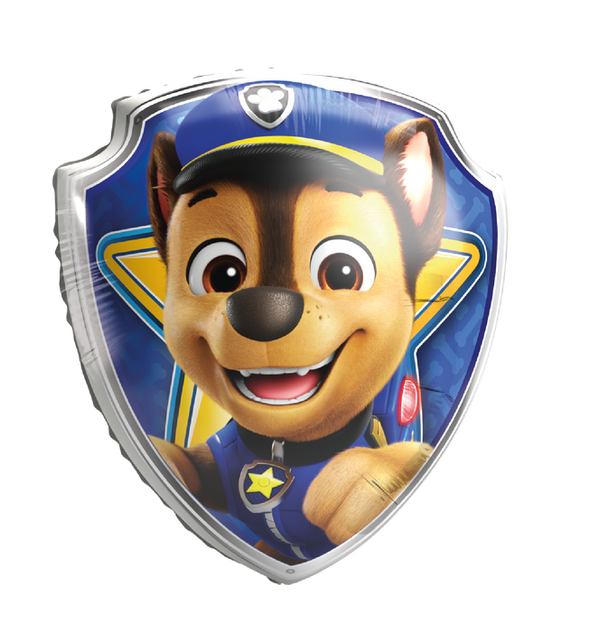 XL Folieballon Paw Patrol Chase - 60,2x52,2 cm