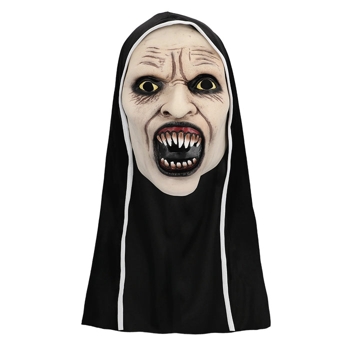 Latex masker Screaming nun